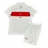 Baby Fußballbekleidung Turkey Heimtrikot EM 2024 Kurzarm (+ kurze hosen)